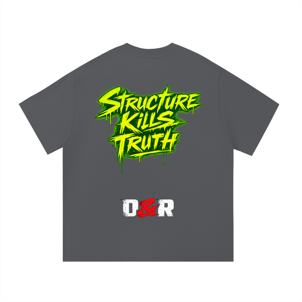 Essential Cotton T-Shirt-structure - DUST & RUST