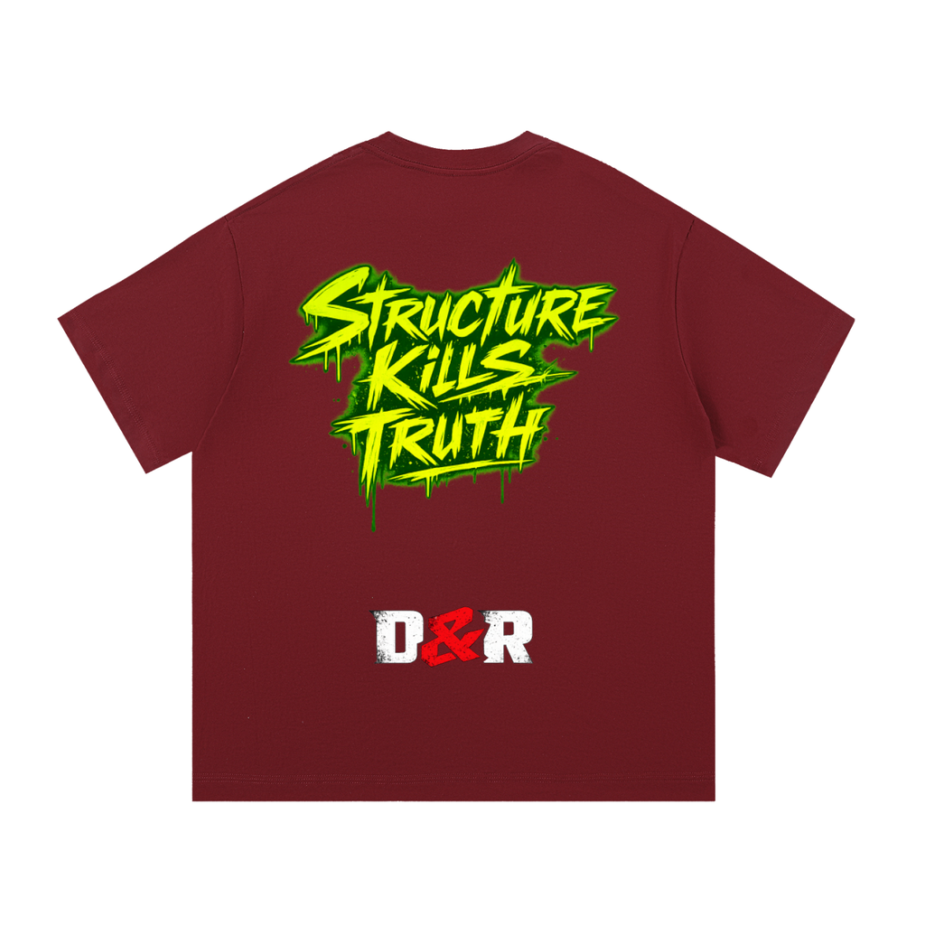 Essential Cotton T-Shirt-structure - DUST & RUST