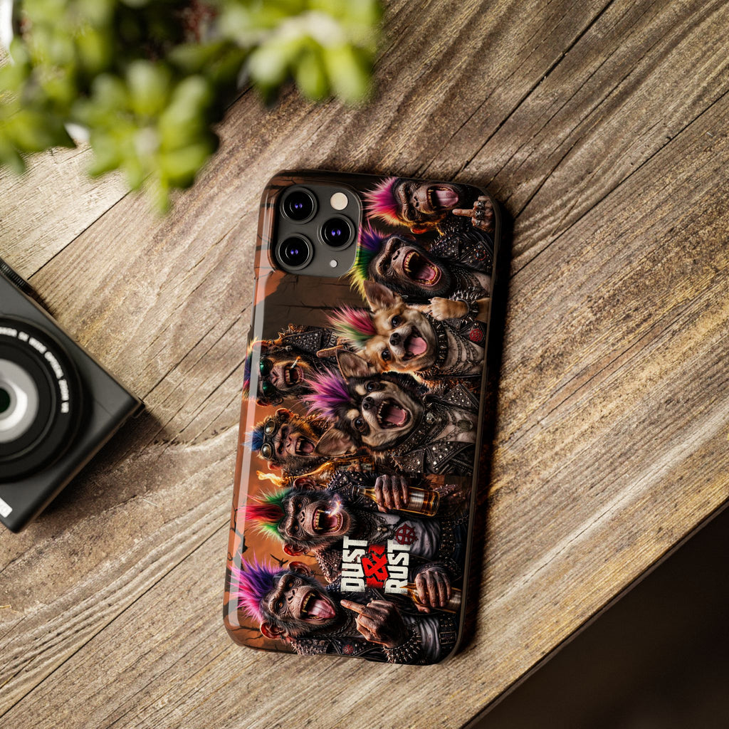 Anarchy Money & Dog Party Phone Case - DUST & RUST