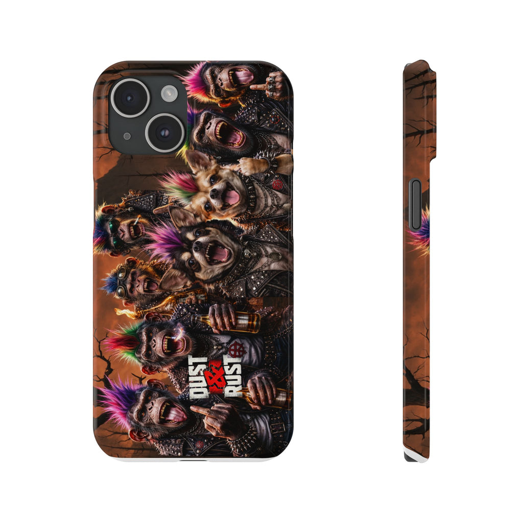 Anarchy Money & Dog Party Phone Case - DUST & RUST