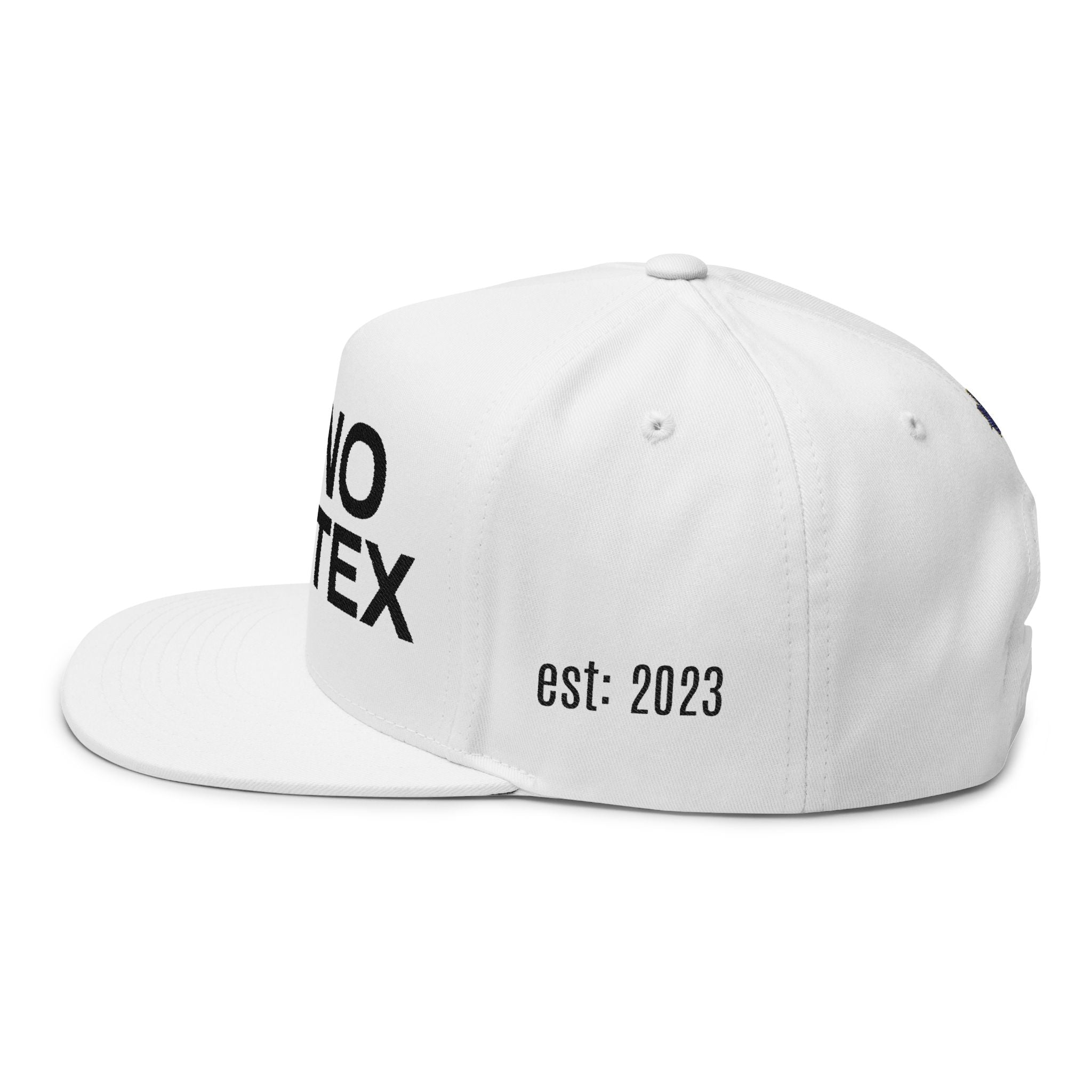 Xeno Vortex Embroidered Flat Bill Cap - DUST & RUST