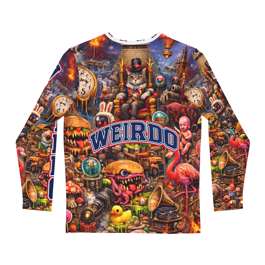 Weirdo Collection Men's Long Sleeve Shirt — Graphic AOP Tee - DUST & RUST