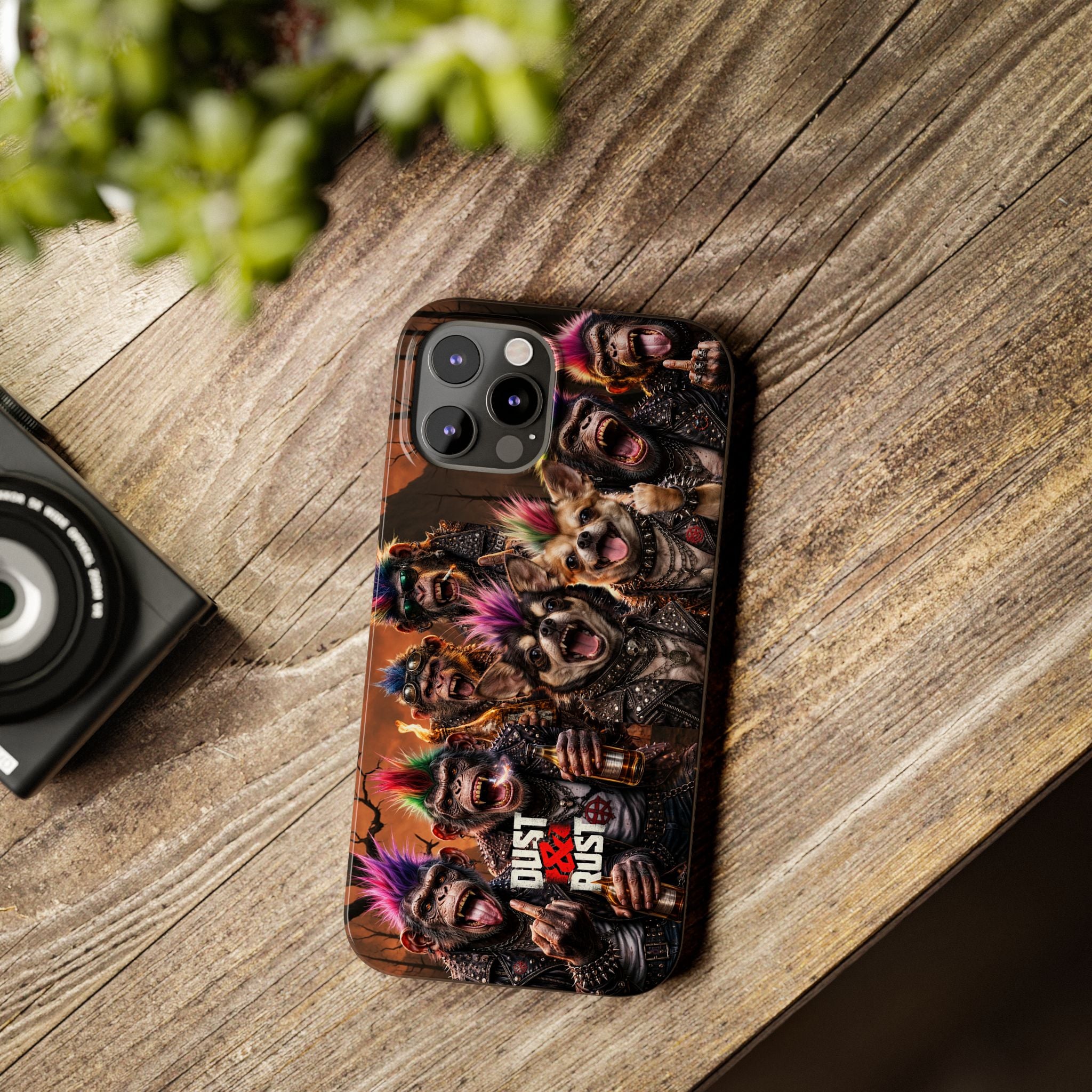 Anarchy Money & Dog Party Phone Case - DUST & RUST