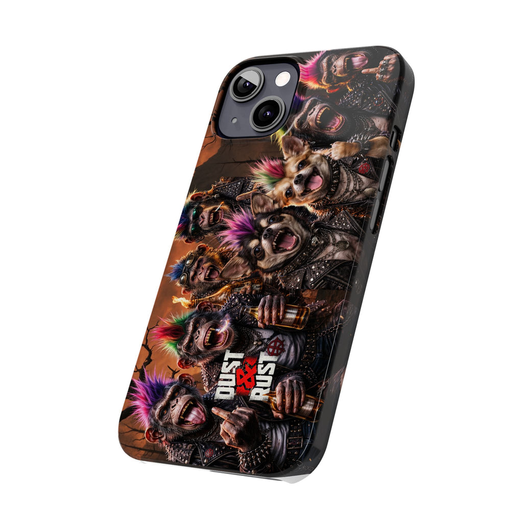 Anarchy Money & Dog Party Phone Case - DUST & RUST