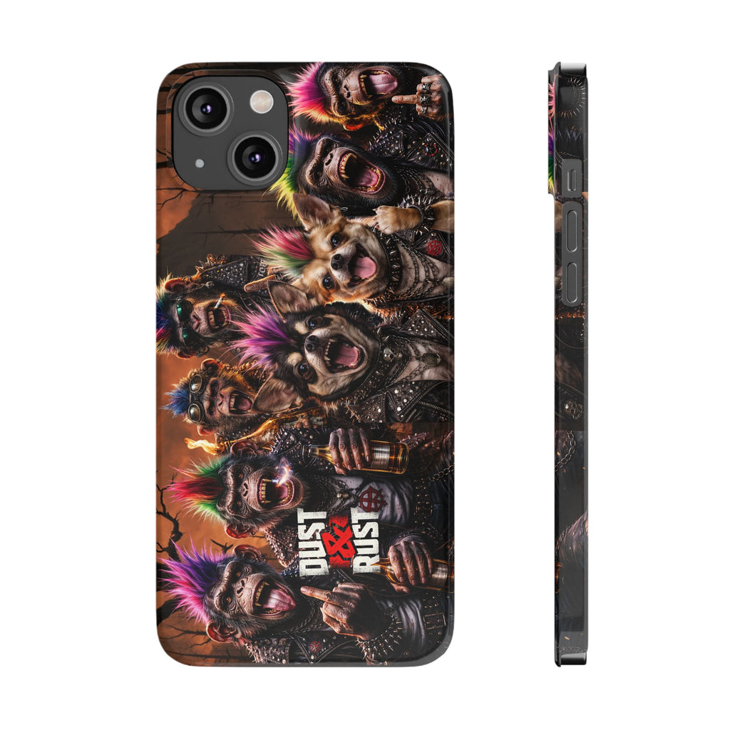 Anarchy Money & Dog Party Phone Case - DUST & RUST