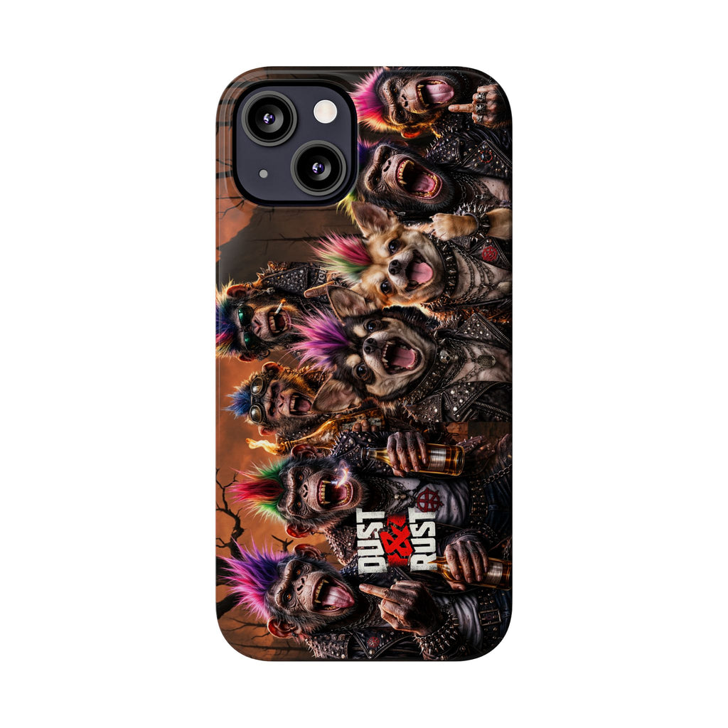 Anarchy Money & Dog Party Phone Case - DUST & RUST