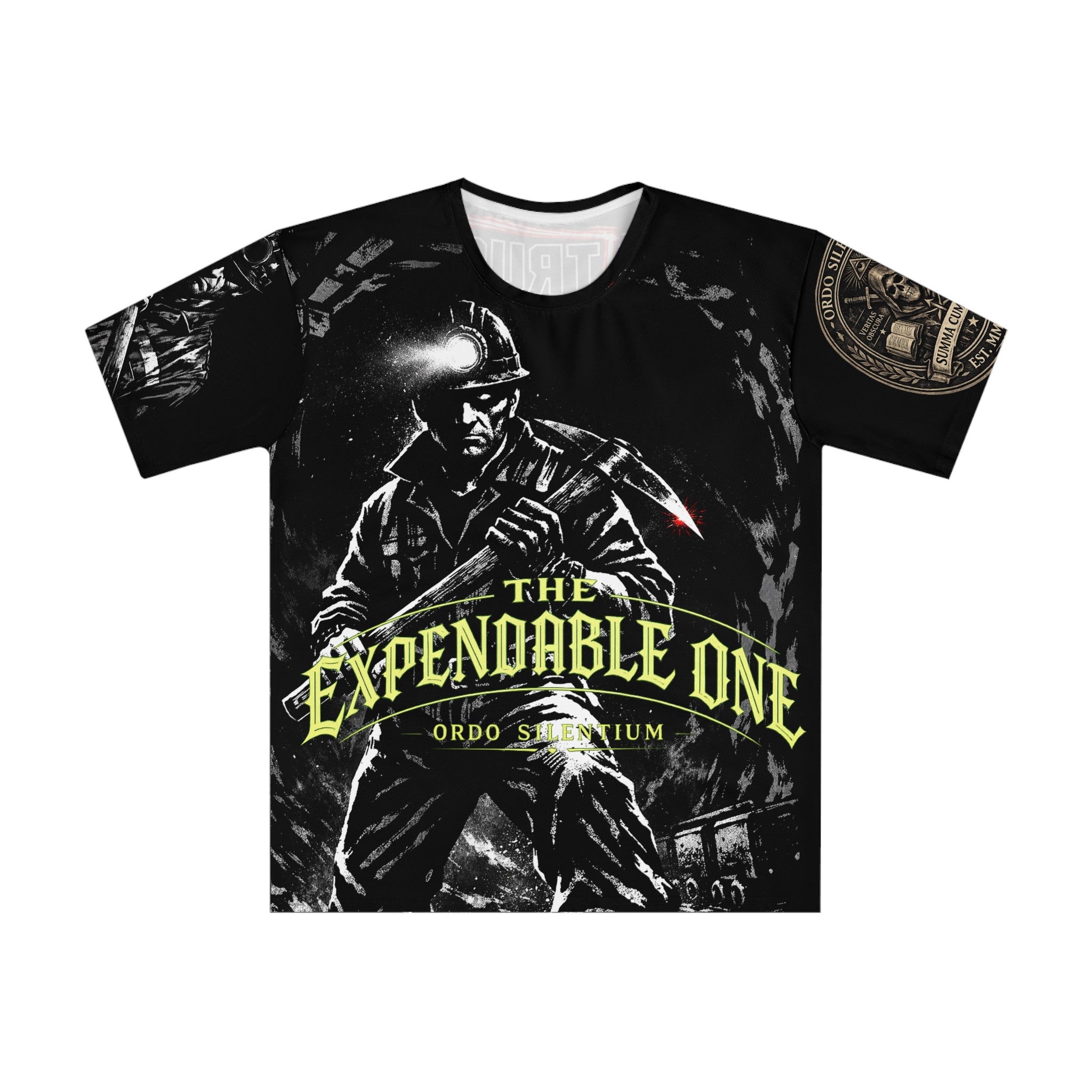 The Expendable One Men’s Graphic T‑Shirt — Tactical Military Gamer Vibe - DUST & RUST