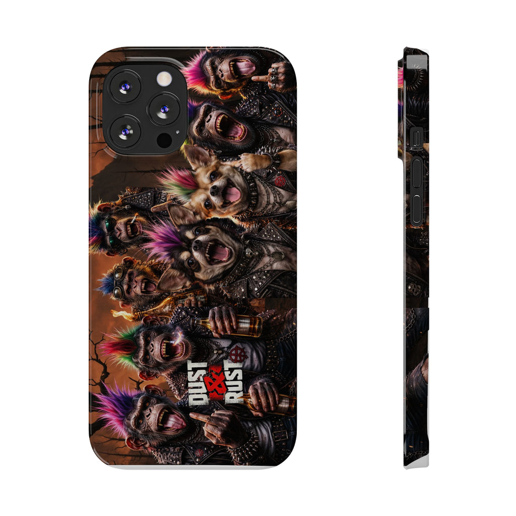 Anarchy Money & Dog Party Phone Case - DUST & RUST