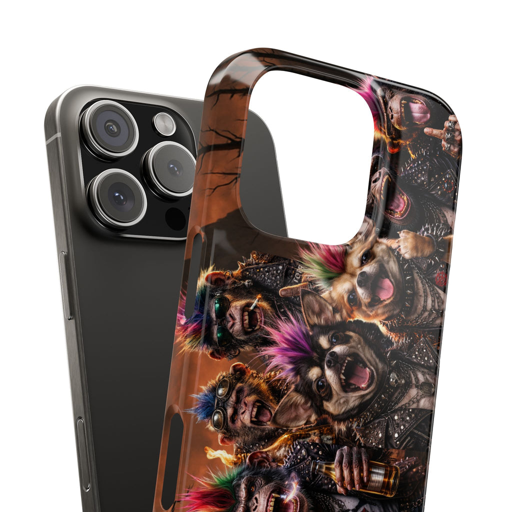 Anarchy Money & Dog Party Phone Case - DUST & RUST