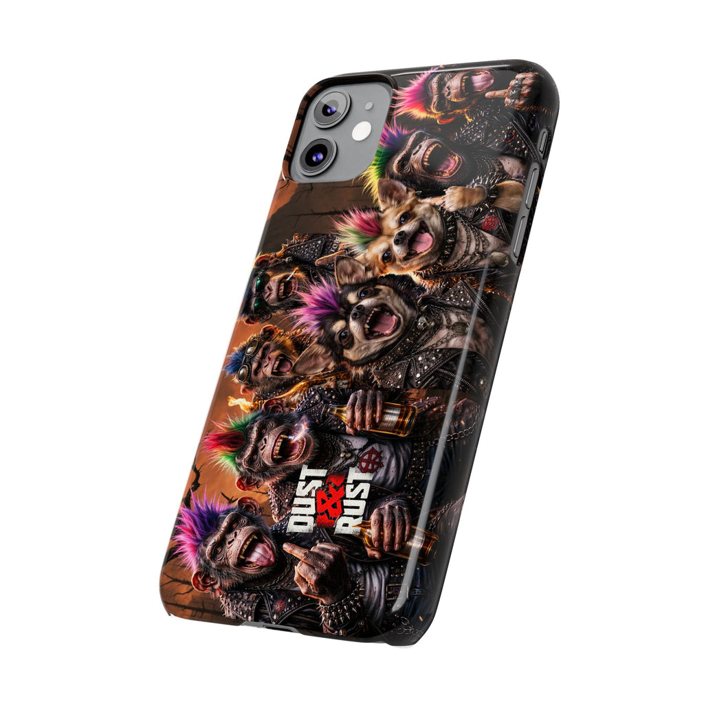 Anarchy Money & Dog Party Phone Case - DUST & RUST