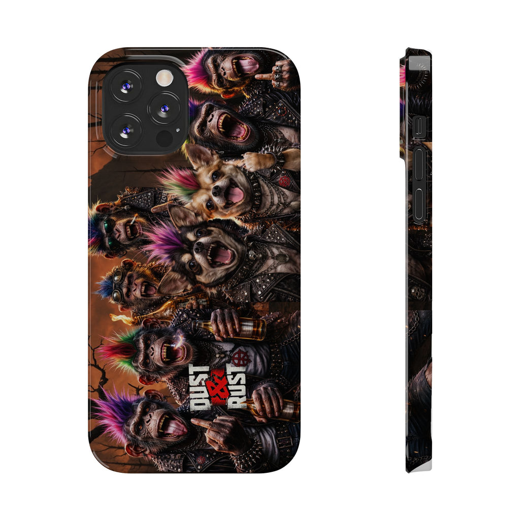 Anarchy Money & Dog Party Phone Case - DUST & RUST