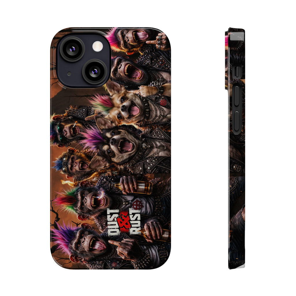 Anarchy Money & Dog Party Phone Case - DUST & RUST