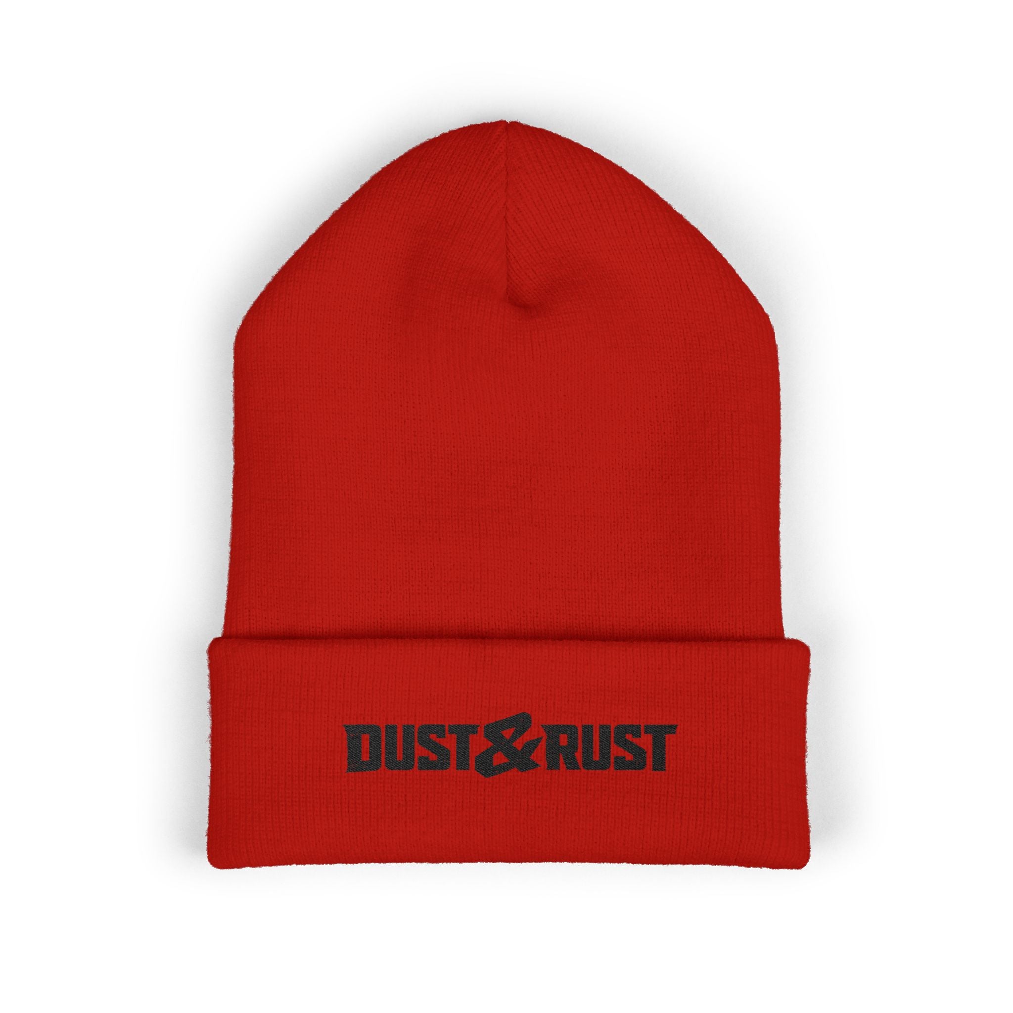 Dust & Rust Embroidered Cuffed Beanie - DUST & RUST