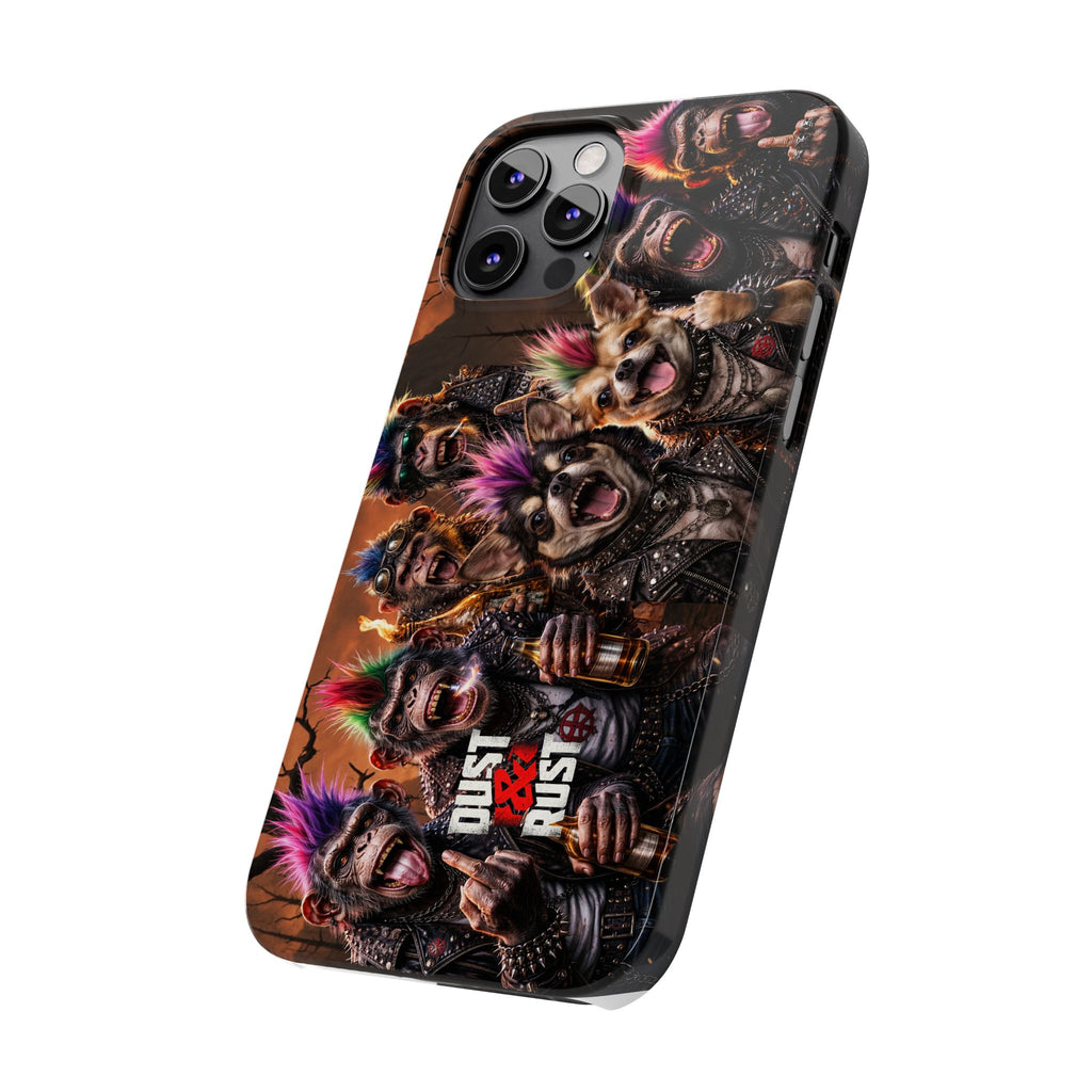 Anarchy Money & Dog Party Phone Case - DUST & RUST