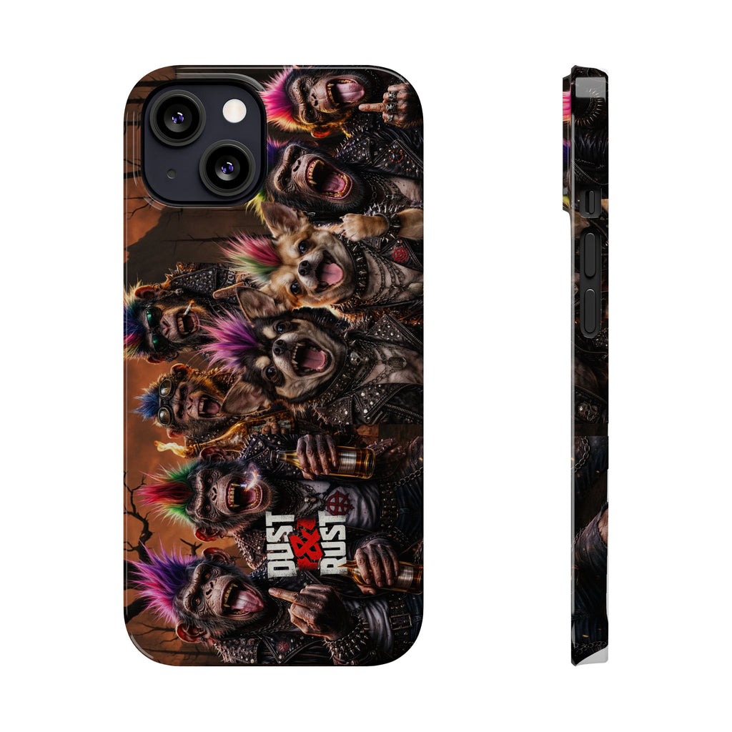Anarchy Money & Dog Party Phone Case - DUST & RUST