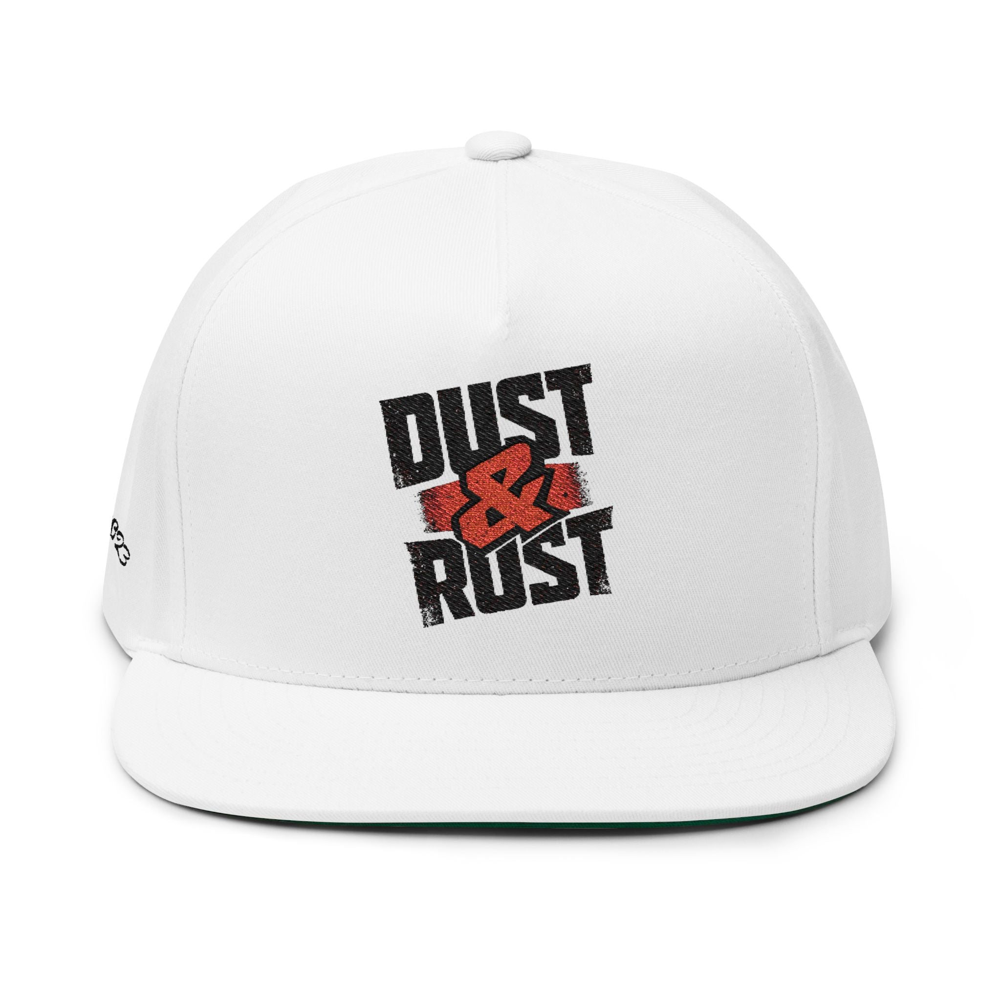Dust & Rust Embroidered Flat Bill Cap - DUST & RUST