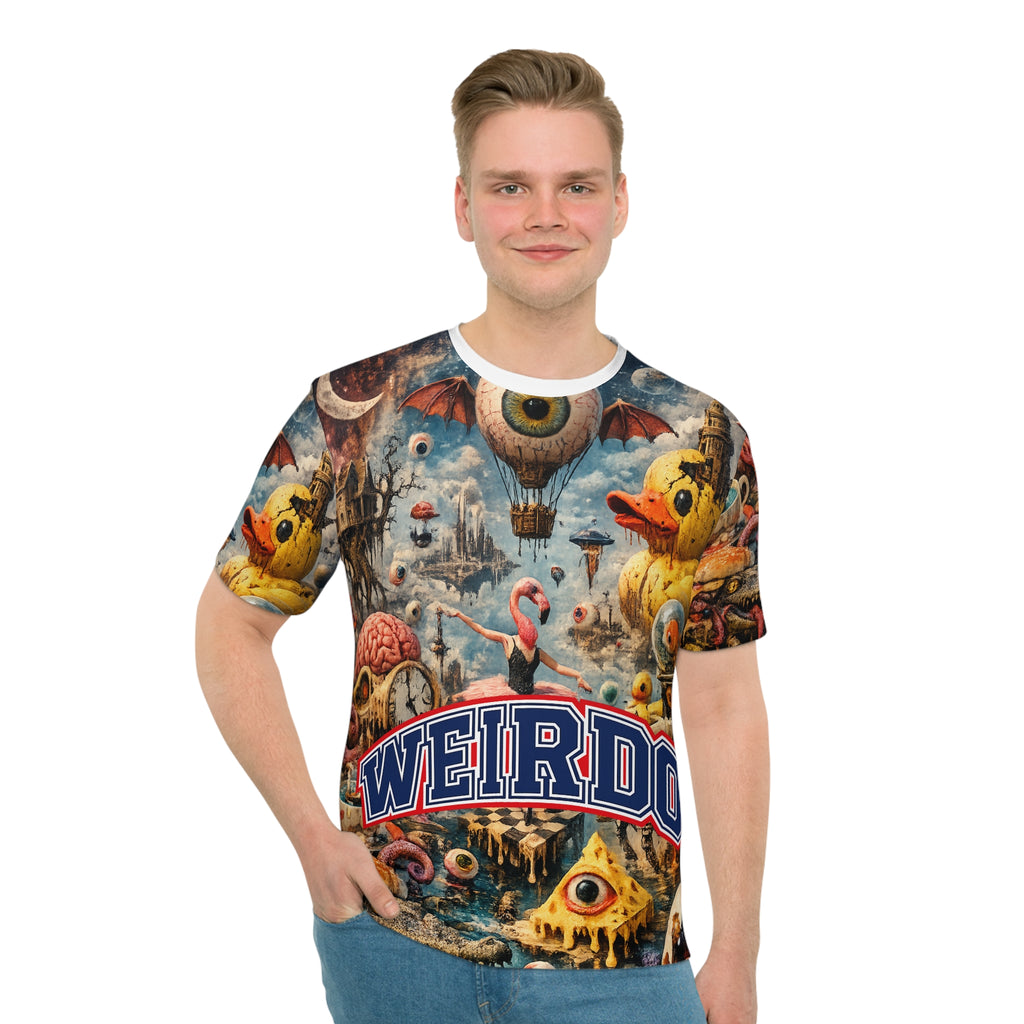 Weirdo Mix Graphic T-Shirt — Men's Loose Fit - DUST & RUST