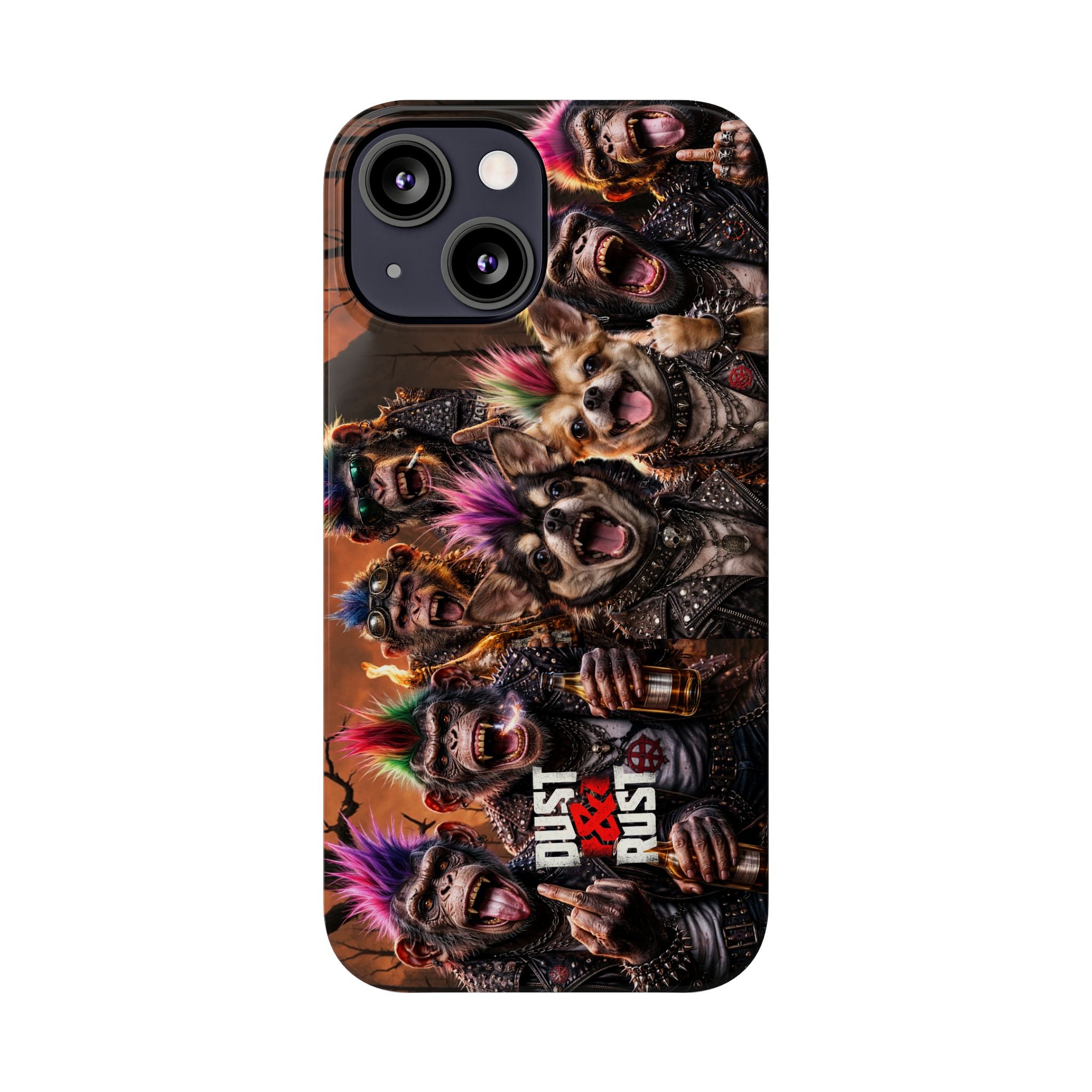 Anarchy Money & Dog Party Phone Case - DUST & RUST