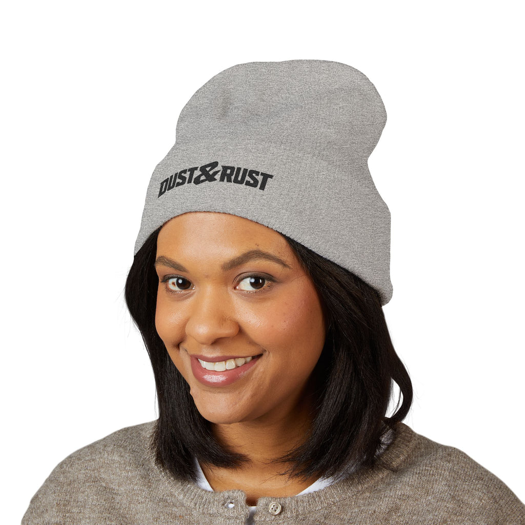 Dust & Rust Embroidered Cuffed Beanie - DUST & RUST