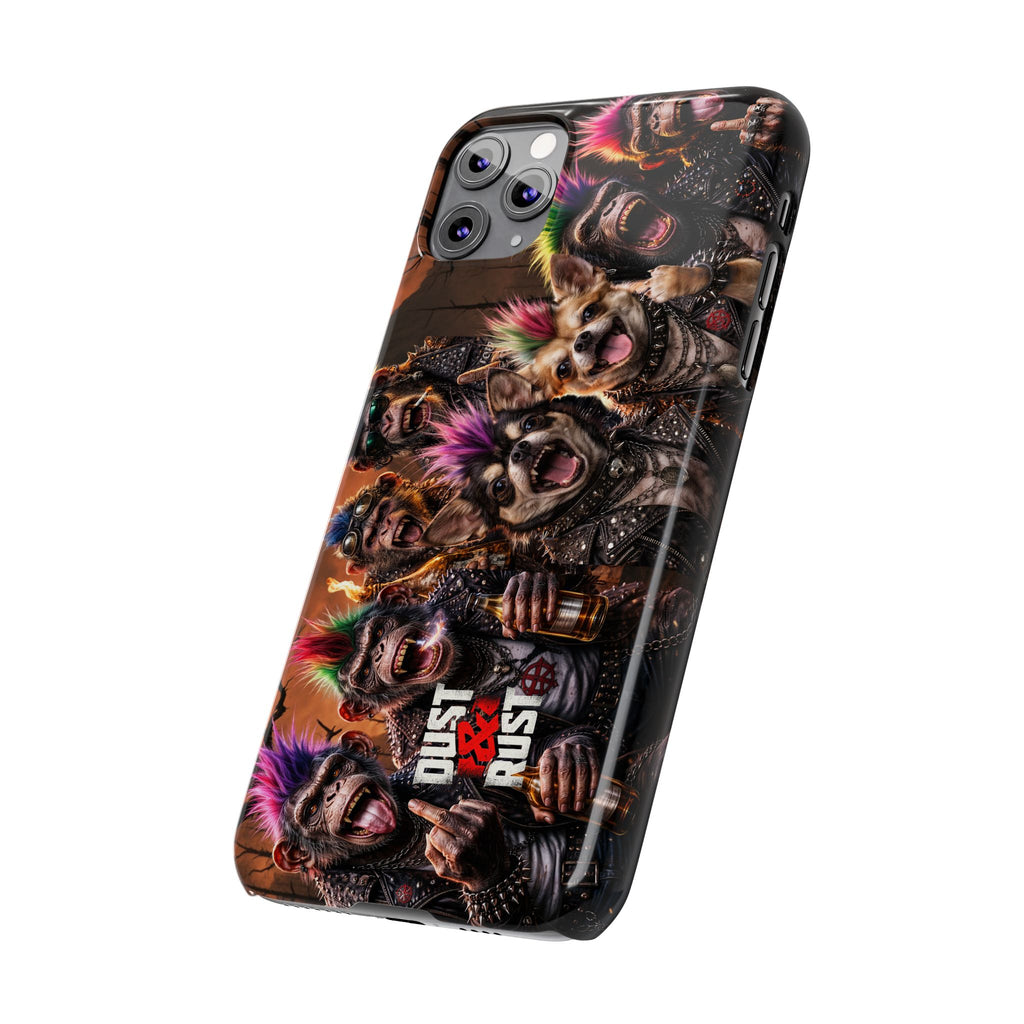 Anarchy Money & Dog Party Phone Case - DUST & RUST