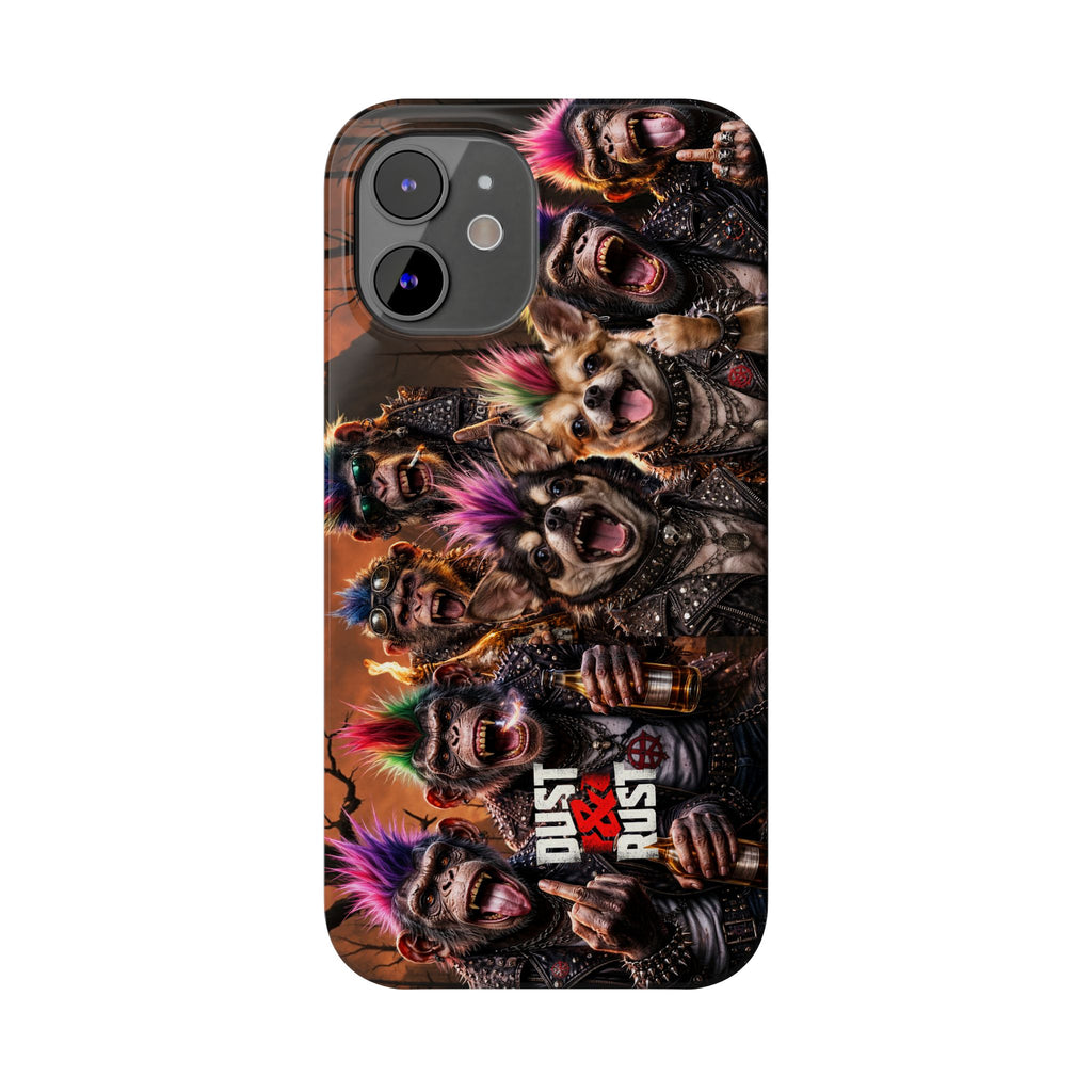 Anarchy Money & Dog Party Phone Case - DUST & RUST