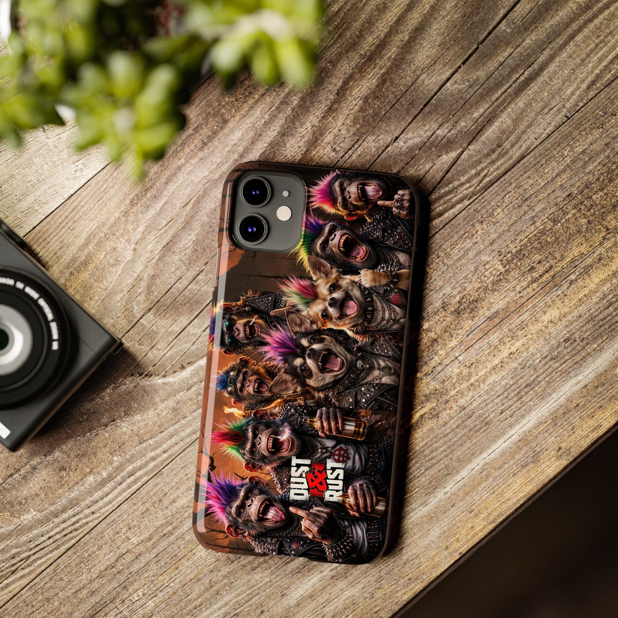 Anarchy Money & Dog Party Phone Case - DUST & RUST