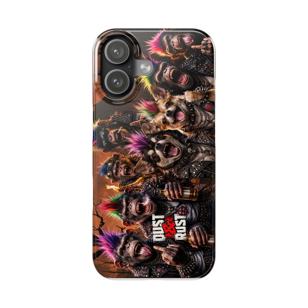 Anarchy Money & Dog Party Phone Case - DUST & RUST