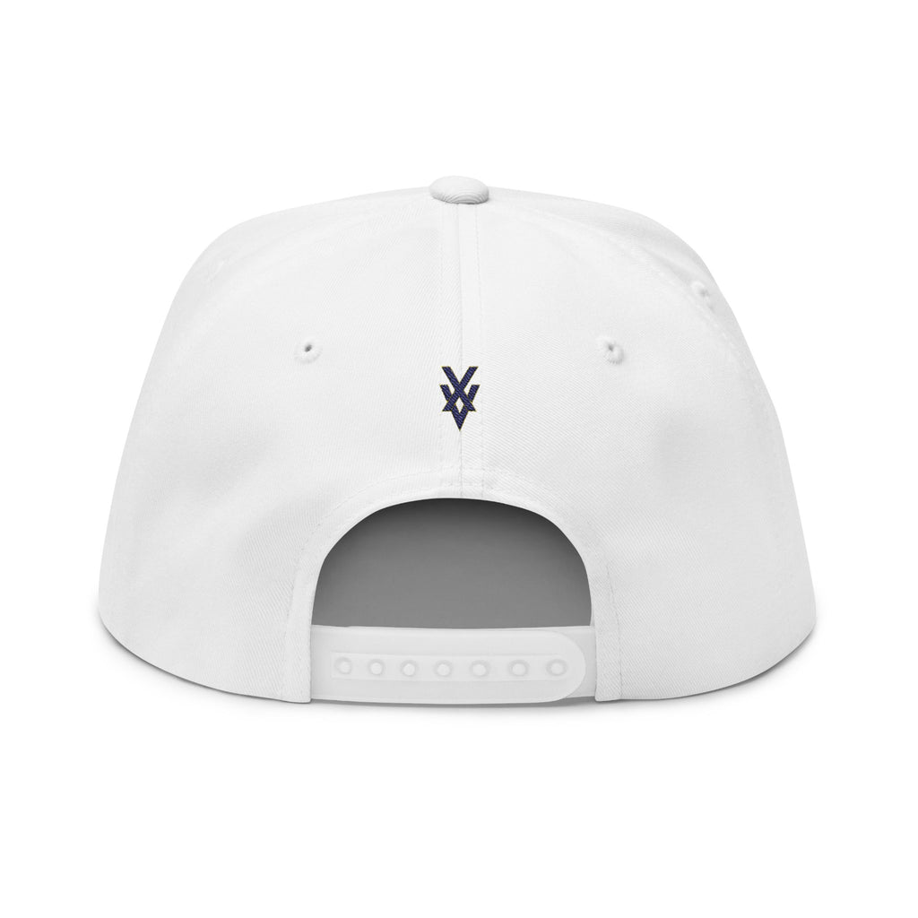 Xeno Vortex Embroidered Flat Bill Cap - DUST & RUST