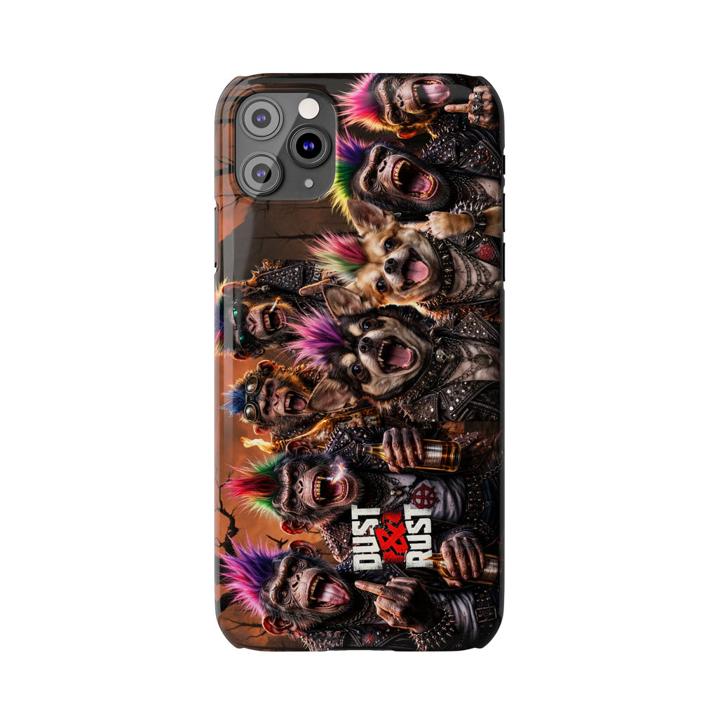 Anarchy Money & Dog Party Phone Case - DUST & RUST