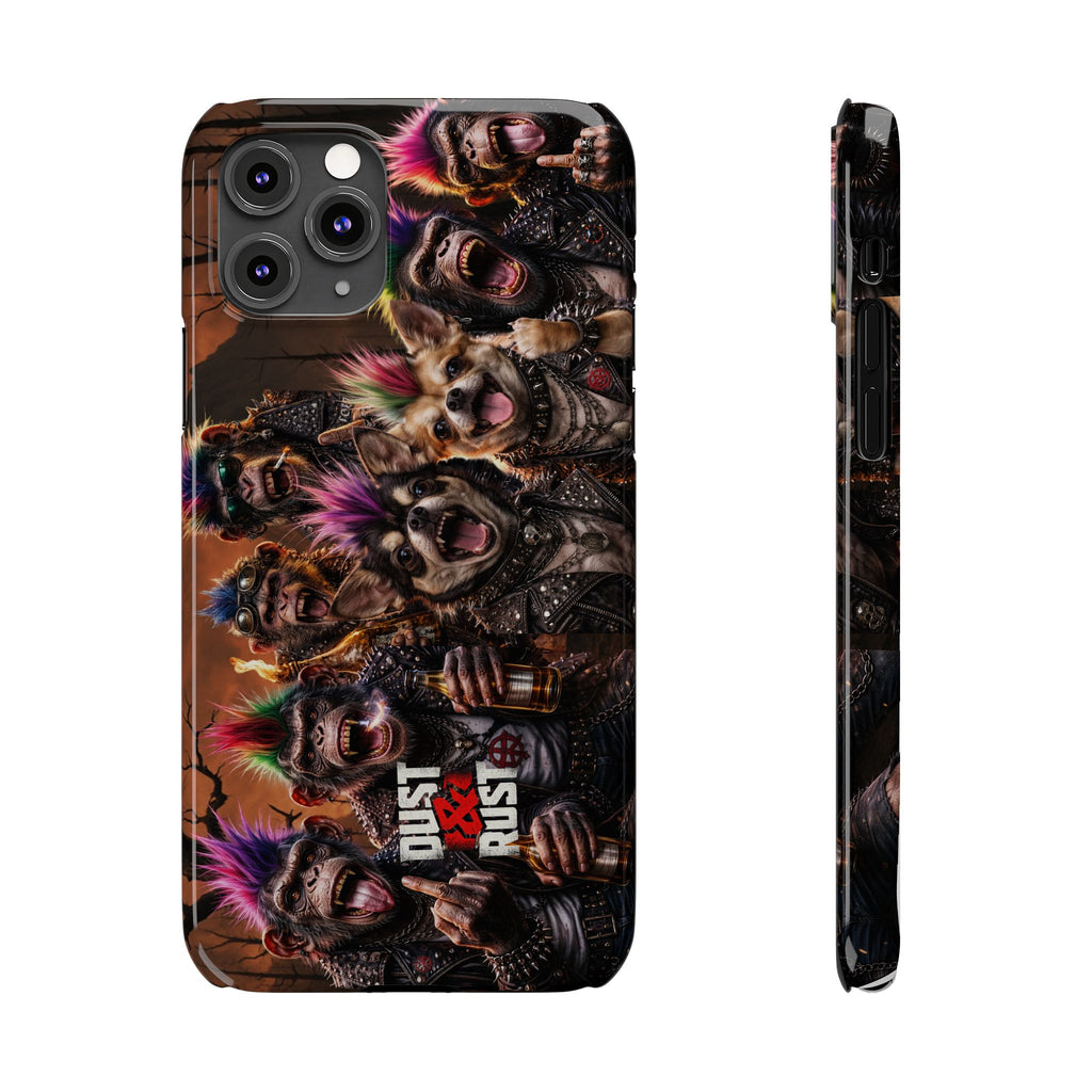 Anarchy Money & Dog Party Phone Case - DUST & RUST