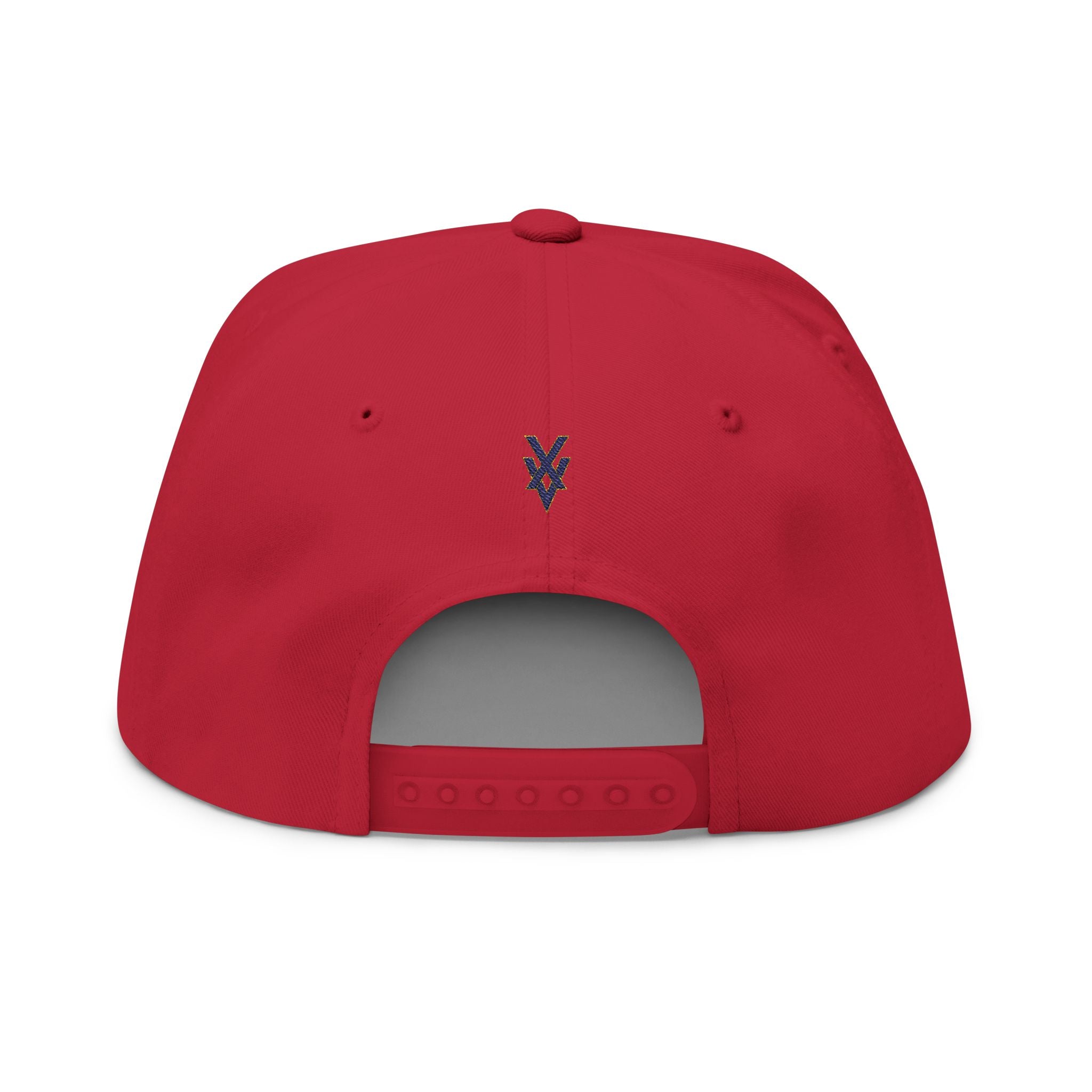 Xeno Vortex Embroidered Flat Bill Cap - DUST & RUST