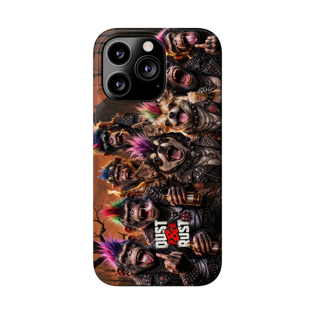 Anarchy Money & Dog Party Phone Case - DUST & RUST