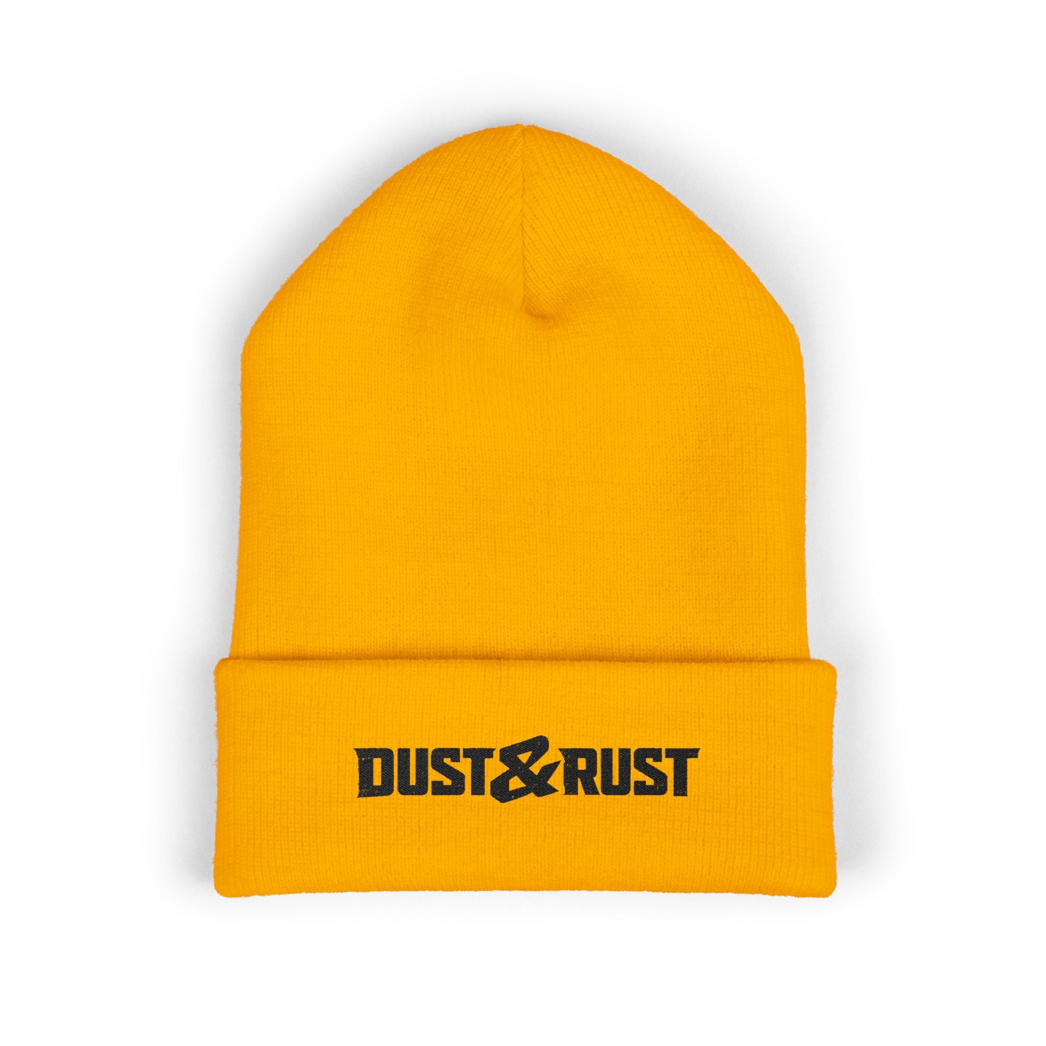 Dust & Rust Embroidered Cuffed Beanie - DUST & RUST