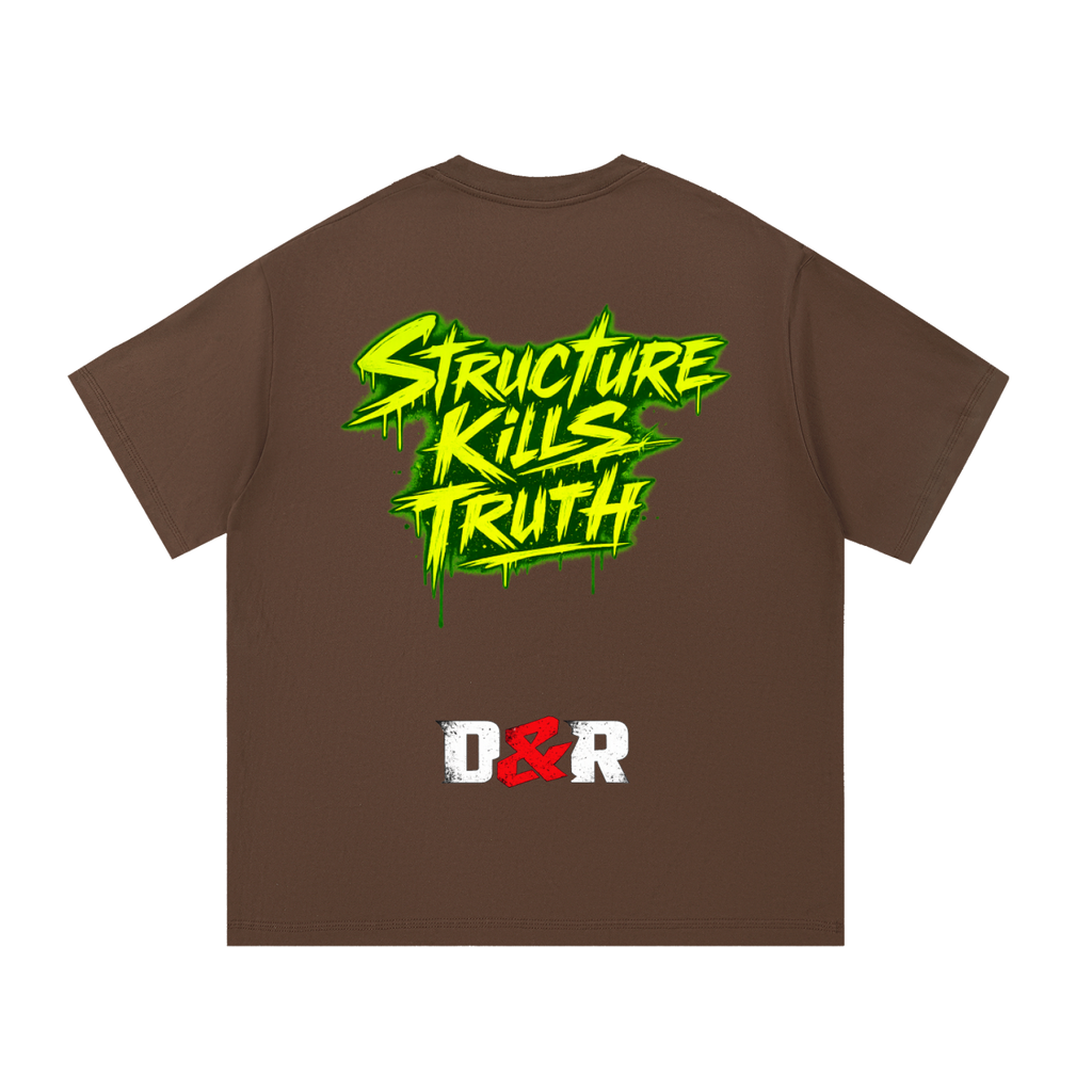 Essential Cotton T-Shirt-structure - DUST & RUST