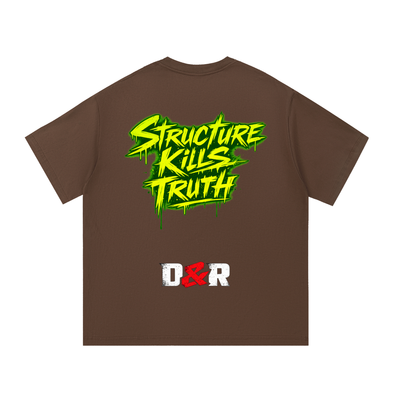 Essential Cotton T-Shirt-structure - DUST & RUST