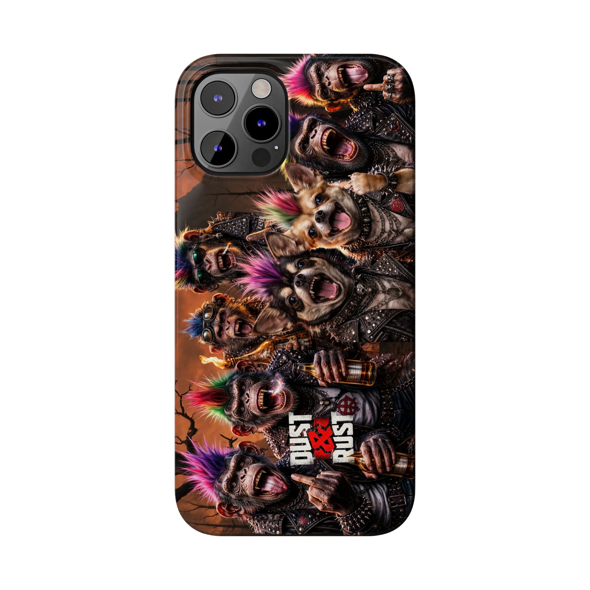 Anarchy Money & Dog Party Phone Case - DUST & RUST
