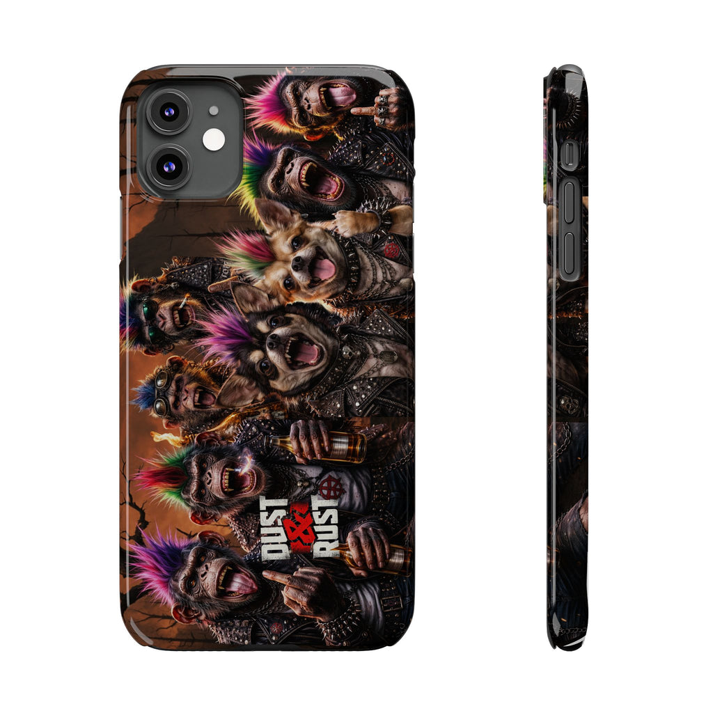 Anarchy Money & Dog Party Phone Case - DUST & RUST