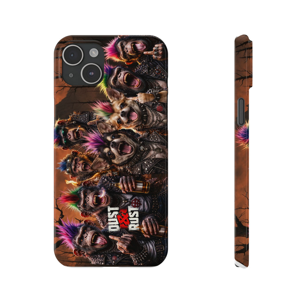 Anarchy Money & Dog Party Phone Case - DUST & RUST