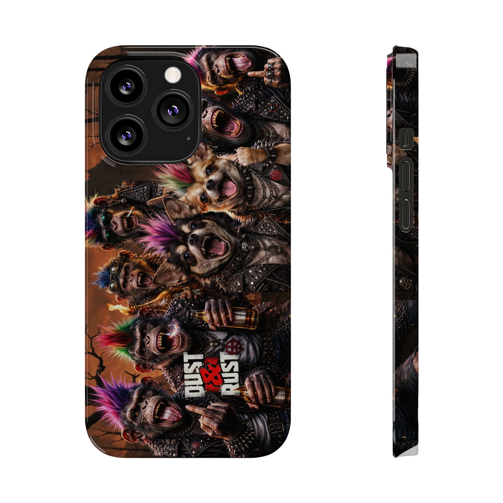 Anarchy Money & Dog Party Phone Case - DUST & RUST