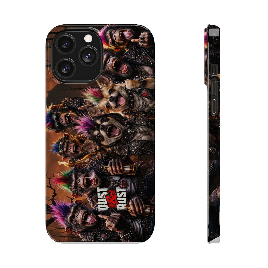 Anarchy Money & Dog Party Phone Case - DUST & RUST