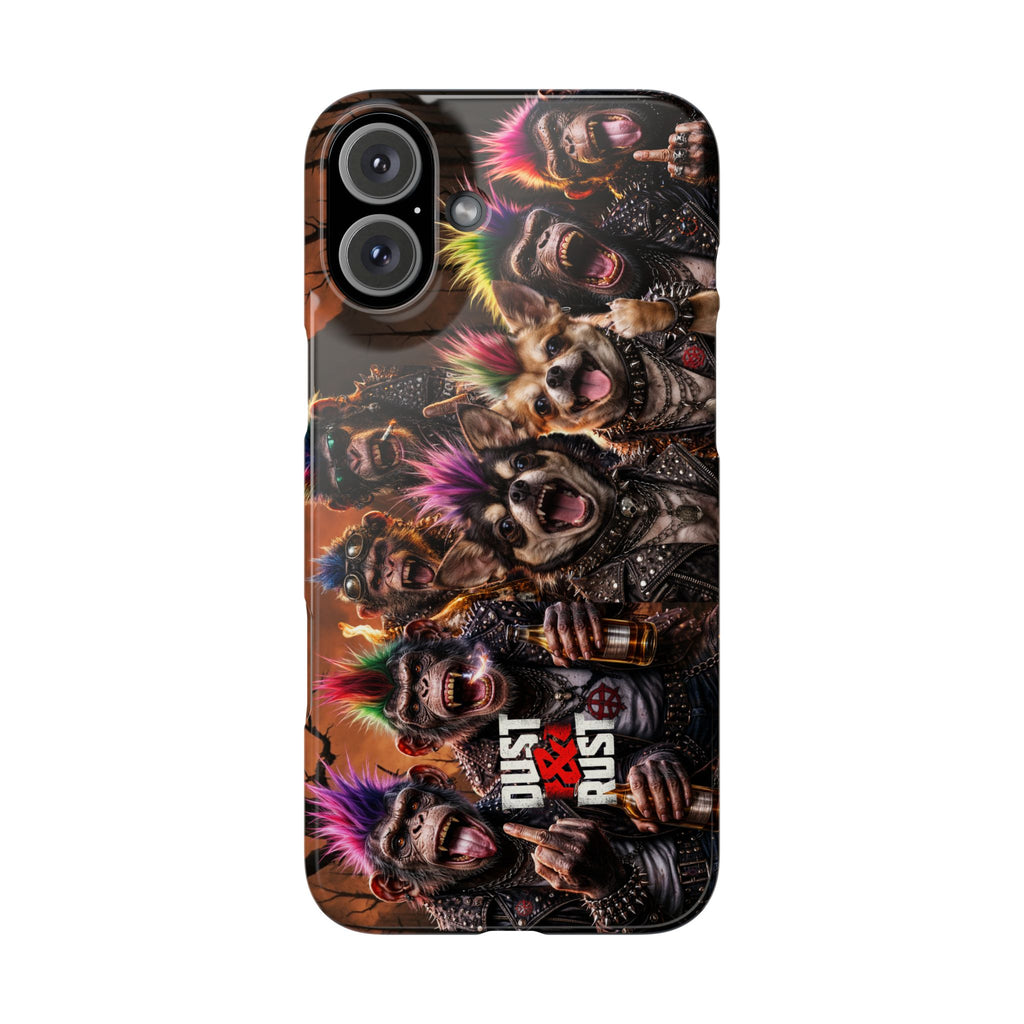 Anarchy Money & Dog Party Phone Case - DUST & RUST